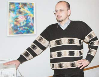 МУЖСКОЙ ПУЛОВЕР (РАЗМЕР 50—52)