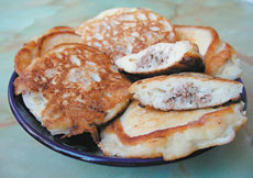 ОЛАДУШКИ С МЯСНОЙ НАЧИНКОЙ