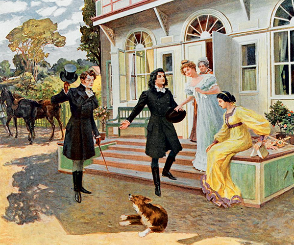 «И кудри чёрные до плеч...»