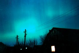 СЕВЕРНОЕ СИЯНИЕ НАД ПОДМОСКОВЬЕМ